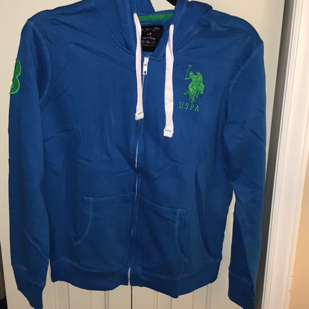 Blue & green jacket
